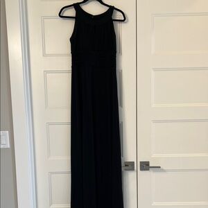 Signature by Sangria Elegant Black Maxi Dress